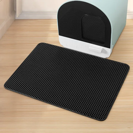 Pet Easy Cleaning Waterproof Washable EVA Double Layer Pet Cat Litter Mat